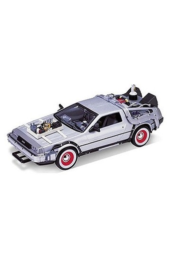 [4891761124441] Back to the Future III Diecast Model 1/24 81 DeLorean LK Coupe