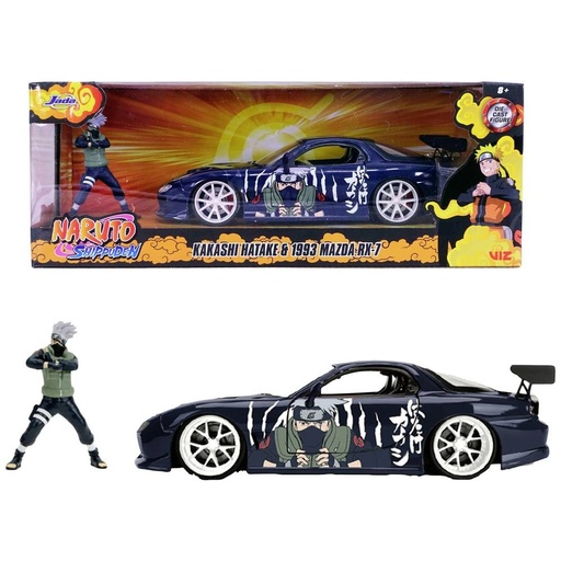 [4006333090127] Naruto Shippuden Diecast Model 1/24 1993 Mazda RX-7